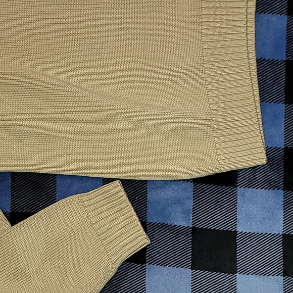 Vintage. Lands' End. Thick cotton knit crewneck pullover. Men's size XL - Picture 4 of 16